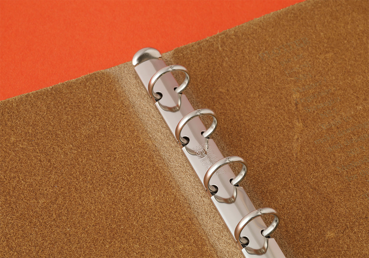 Liscio 5-Ring Leather Binder PLT5012 (Mini 5 Size)