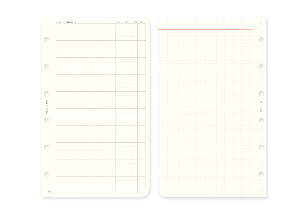 Monthly Schedule Refill 2026 PLT0001 (Mini Size)