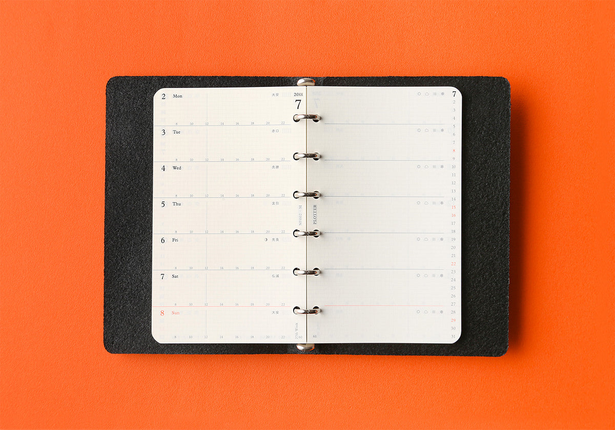 Weekly Schedule Refill 2026 PLT0002 (Mini Size)
