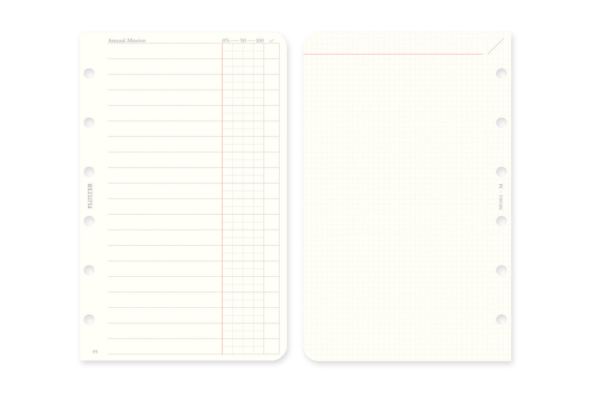 Monthly Schedule Refill 2027 PLT0001 (Mini Size)
