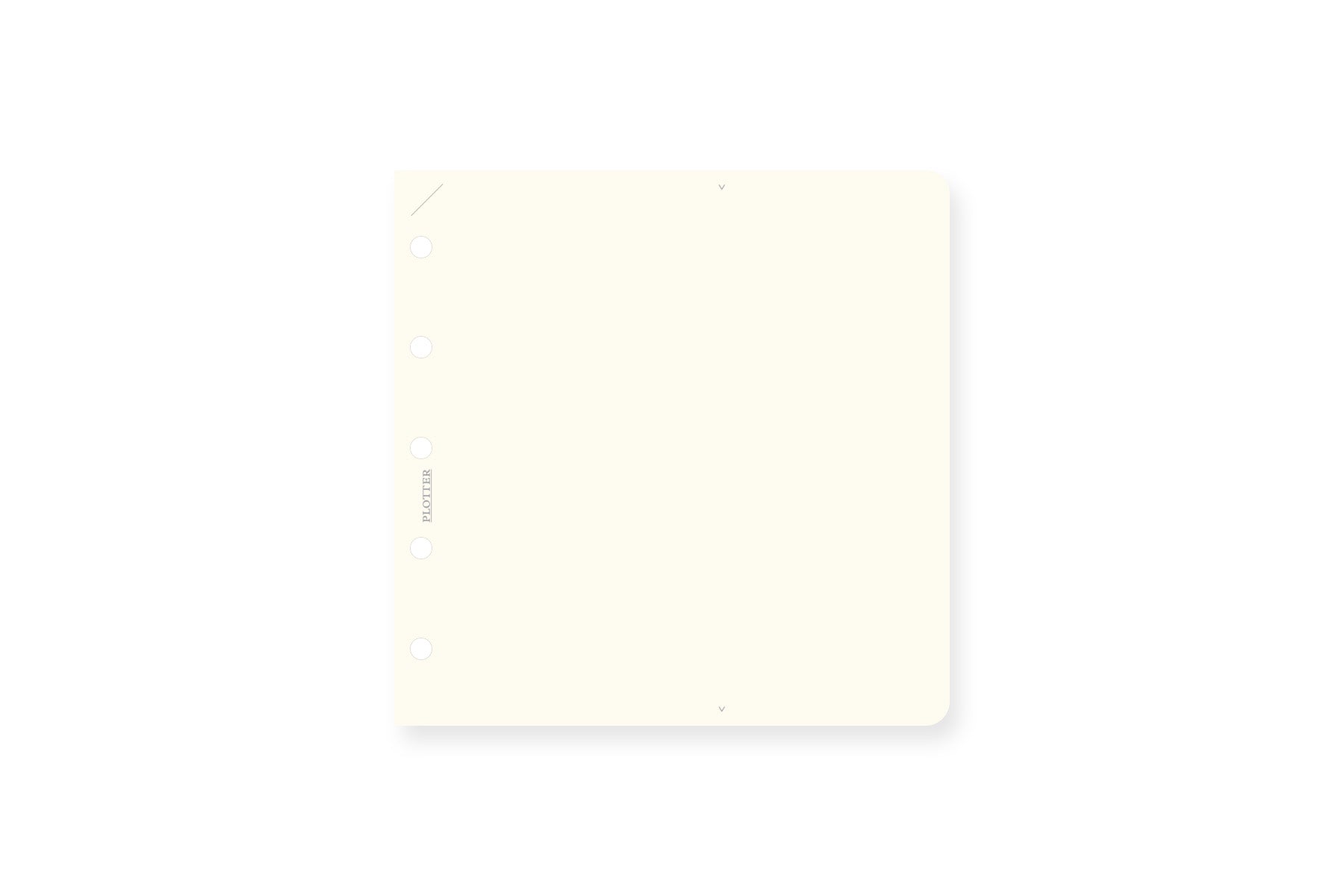 Limited Plain 40 sheets (Mini 5 Square Size)