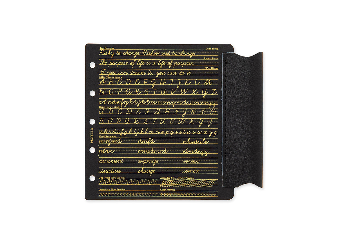 Leather Penholder with Lifter PLT0011 (Mini 5 Square Size)