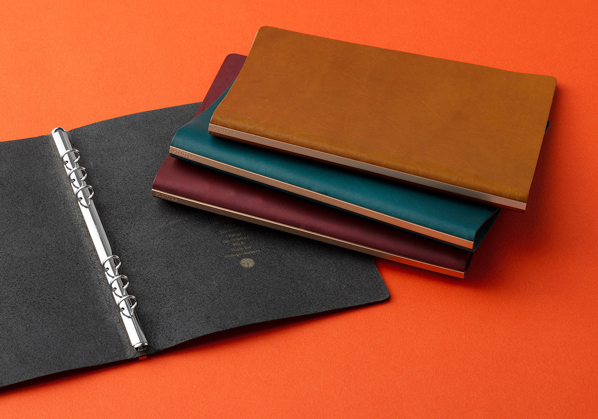 Liscio 6-Ring Leather Binder PLT5012 (A5 Size)