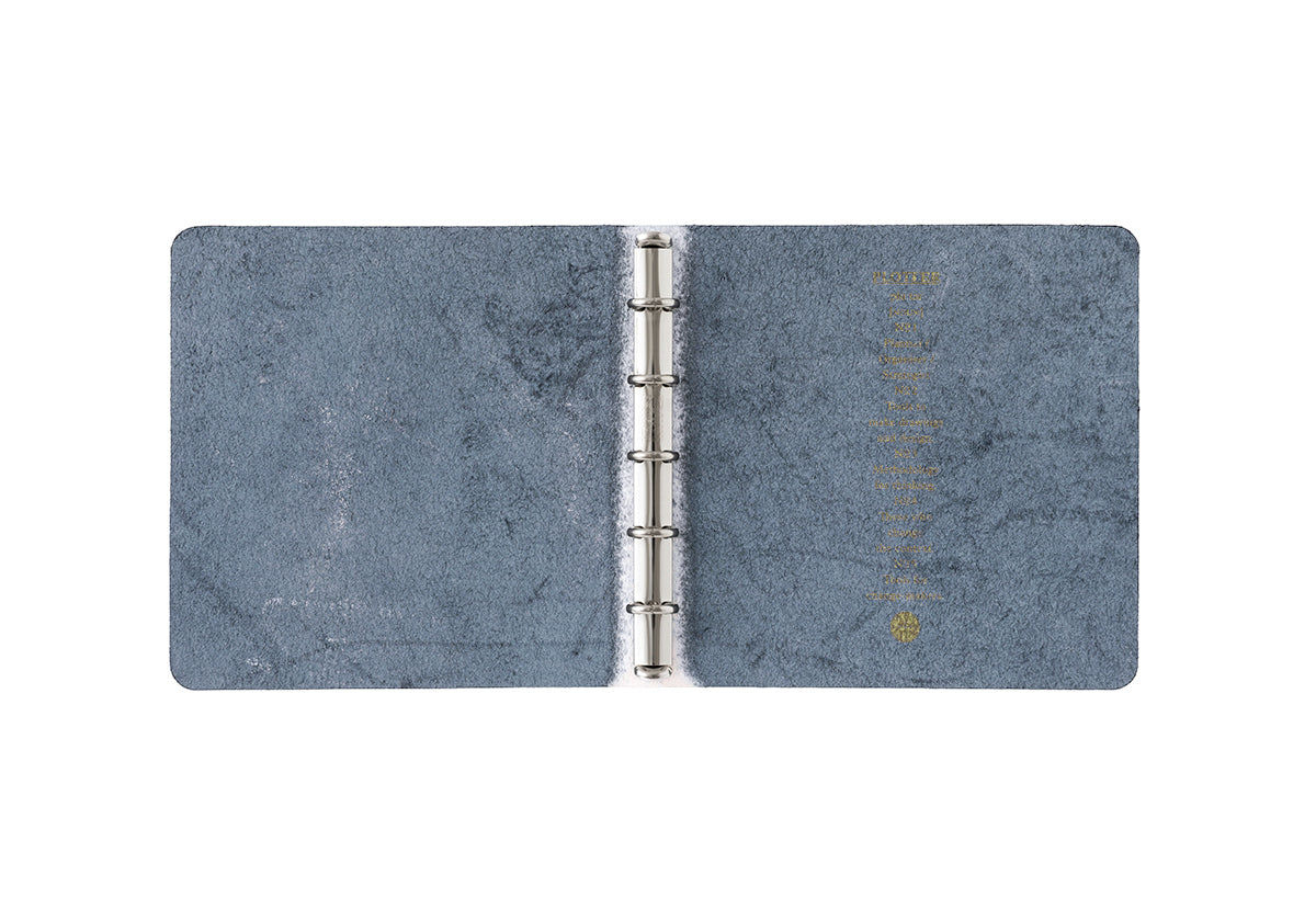 Shiranami Leather Binder (Mini 5 Square Size)