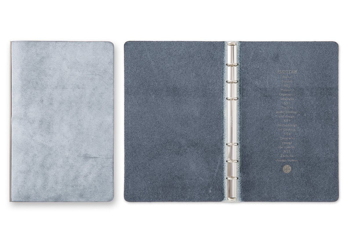 Shiranami 6-Ring Leather Binder (Bible Size)