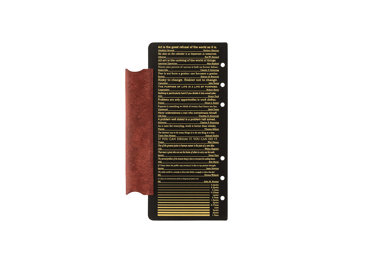 Pueblo Leather Binder Limited BOX (Narrow Size)