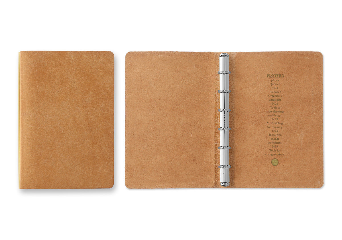 Pueblo 6-Ring Leather Binder PLT5001 (Mini Size)
