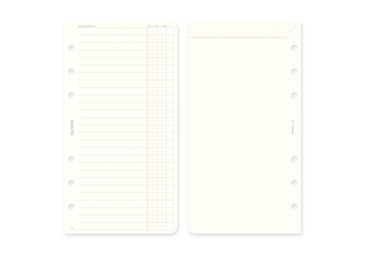 Monthly Schedule Refill 2027 PLT0001 (Bible Size)
