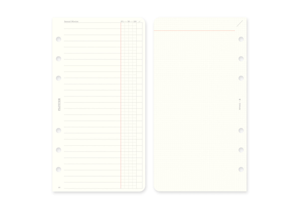 Weekly Schedule Refill 2027 PLT0002 (Bible Size)