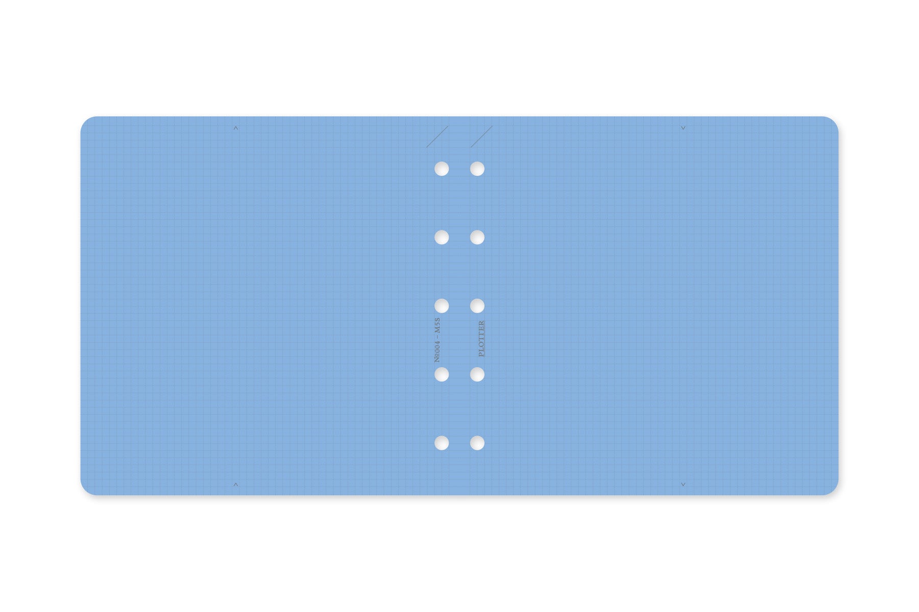 Limited Blue Paper 2mm Grid 50 sheets (Mini 5 Square Size)