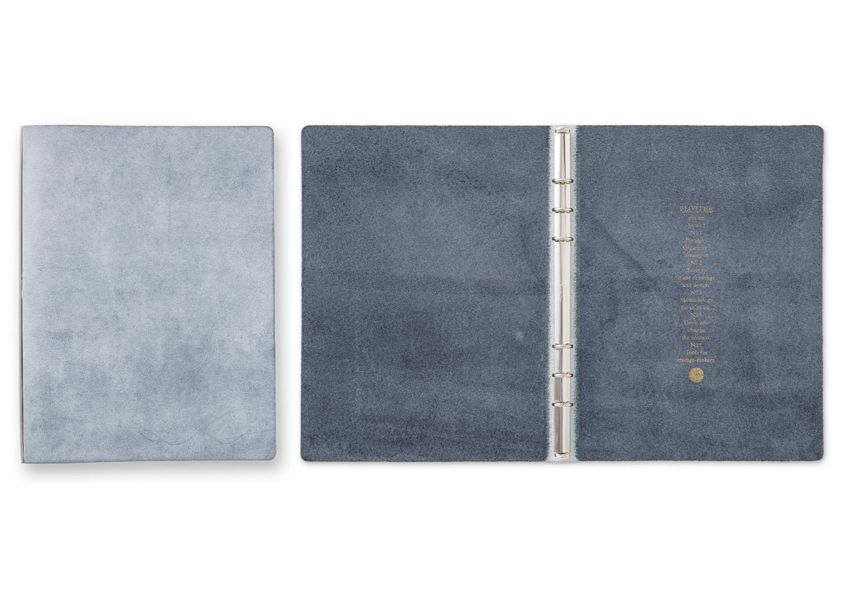 Shiranami 6-Ring Leather Binder (A5 Size)