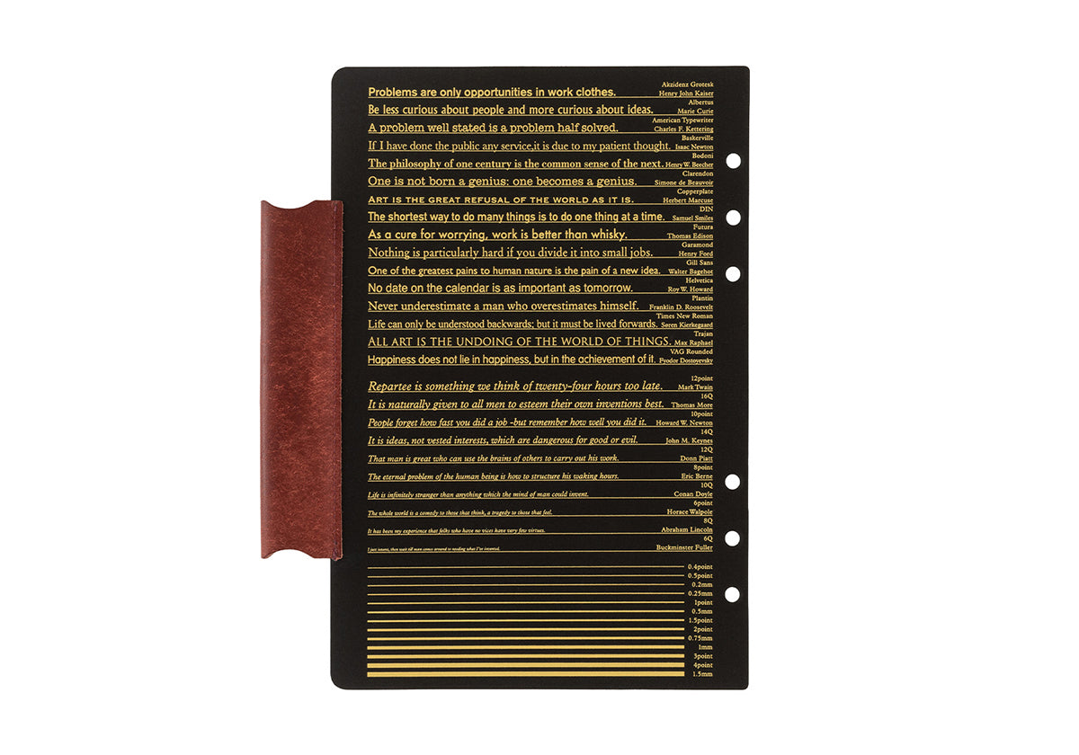 Pueblo Leather Binder Limited BOX (A5 Size)