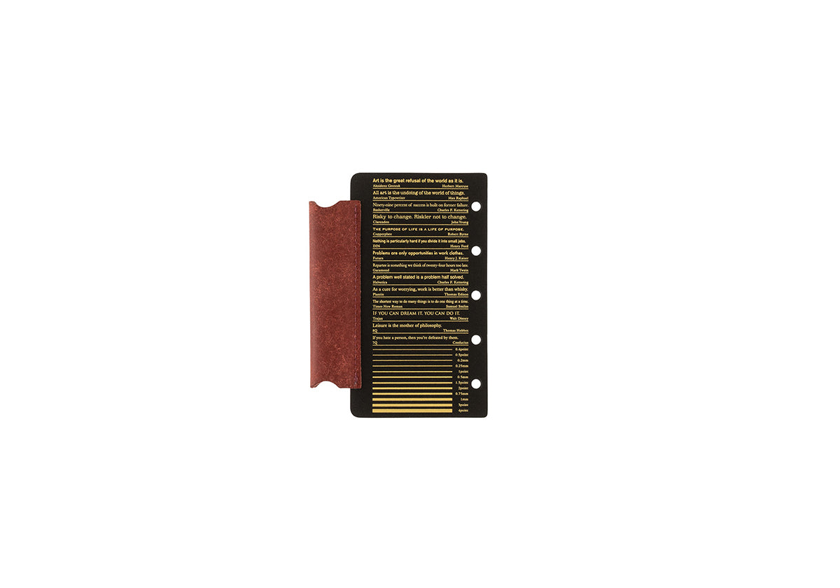 Pueblo Leather Binder Limited BOX (Mini 5 Size)