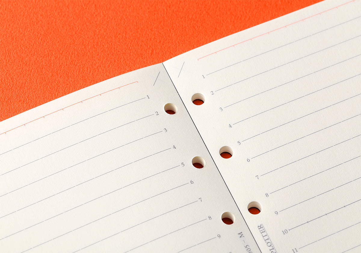 6mm Ruled 80 sheets PLT0005 (Mini Size)