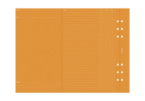 Project Manager 6 Colors Assortment PLT0008 (A5 Size)