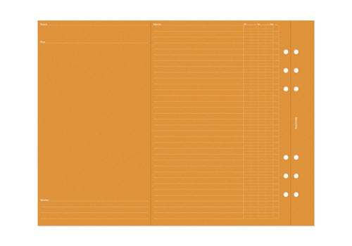 Project Manager 6 Colors Assortment PLT0008 (A5 Size)