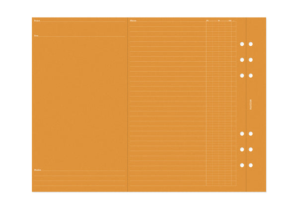 Project Manager 6 Colors Assortment PLT0008 (A5 Size)