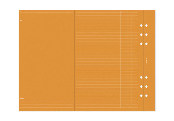 Project Manager 6 Colors Assortment PLT0008 (A5 Size)