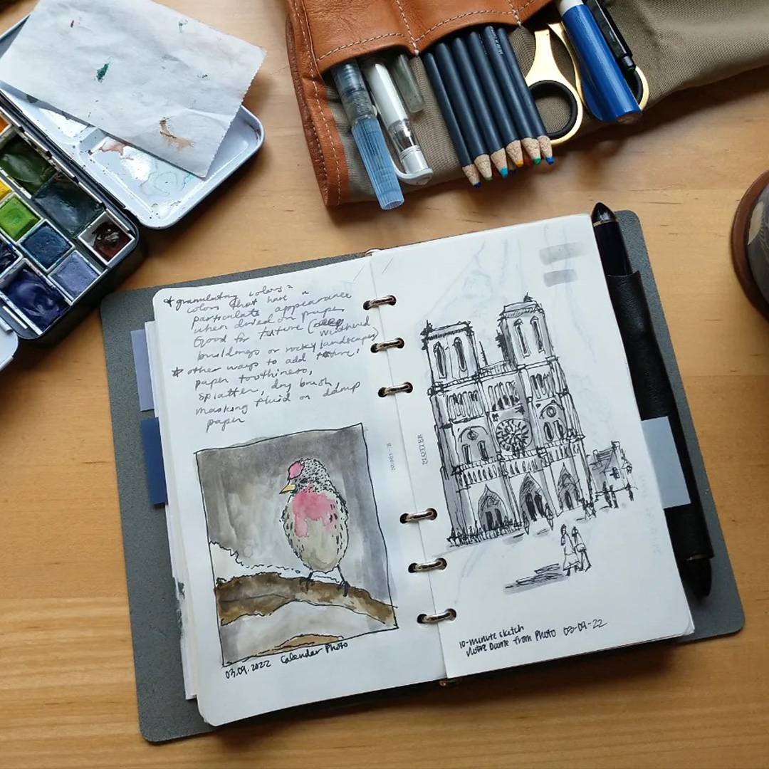 Field Journal Notebook  Travel art kit, Field journal, Sketch book