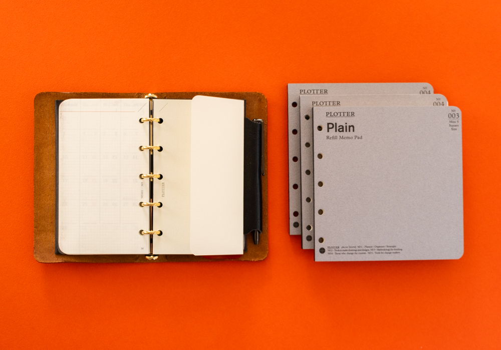 Three Refill Memo Pad in Mini 5 Square dimensions will be available for a limited time.