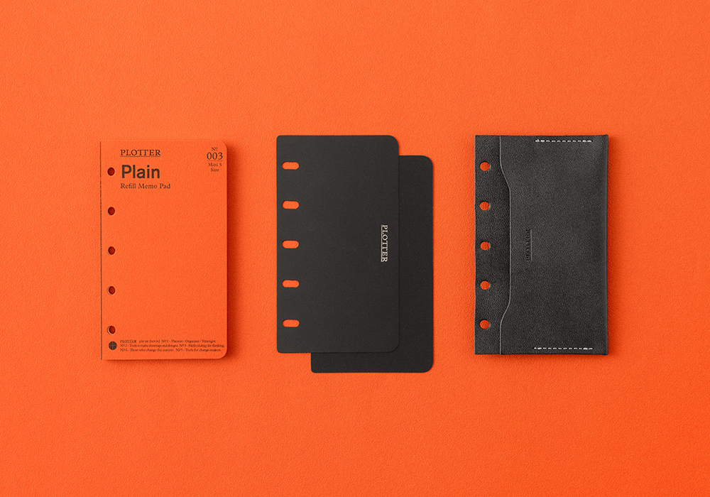 Three new refills added to the Mini 5 Size collection: Plain Refill Memo Pad, Lifter, and Leather Card Case Double Pockets.