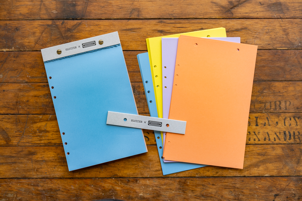 6-Ring Desktop Color Memo Pad in A5 Size.